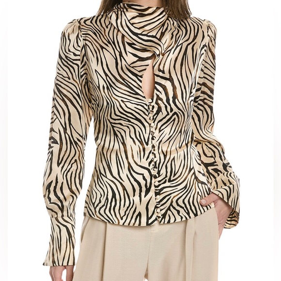 Nicholas Doris Silk Blouse - Picture 1 of 3